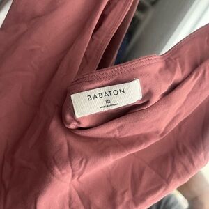 Babaton Dusty Rose Blouse XS